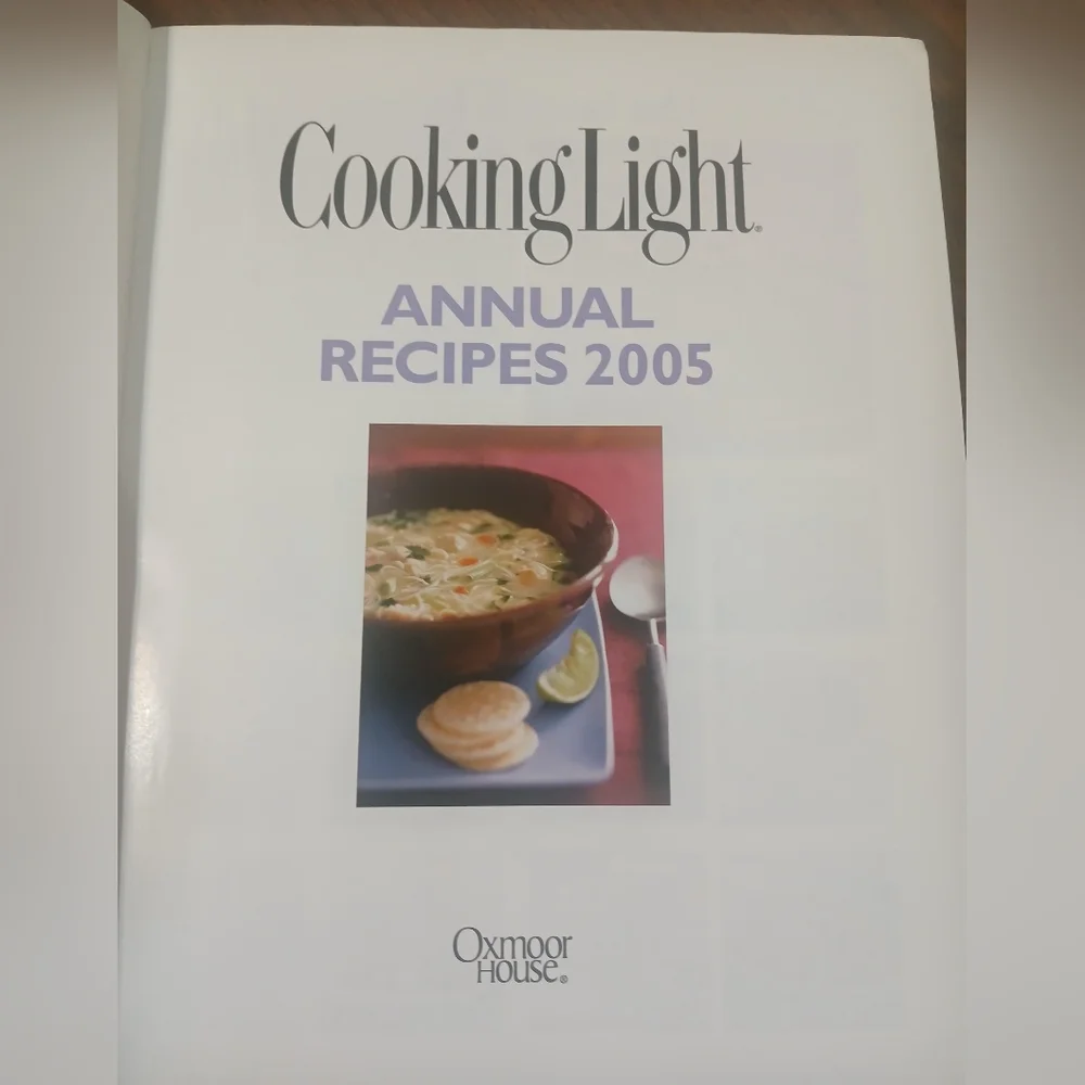 2005 Cookbook Annual Recipes
